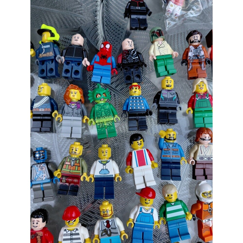 Lot Of 86 lego minifigures bulk lot variety(used ) - Picture 9 of 16